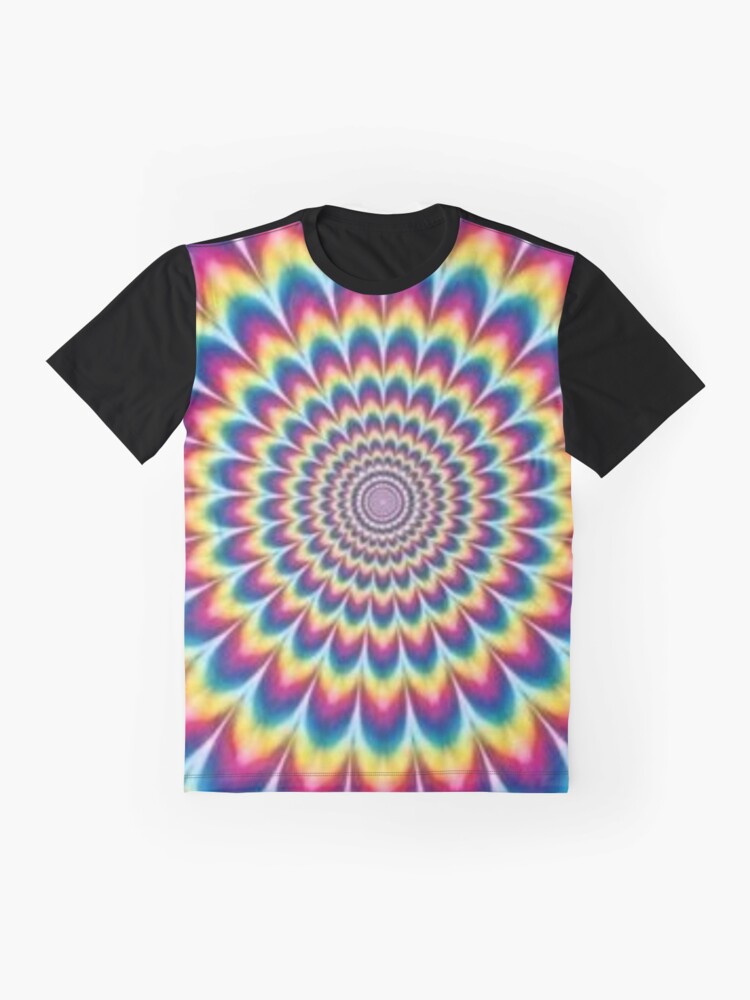 Alternate view of Psychedelic Art Graphic T-Shirt