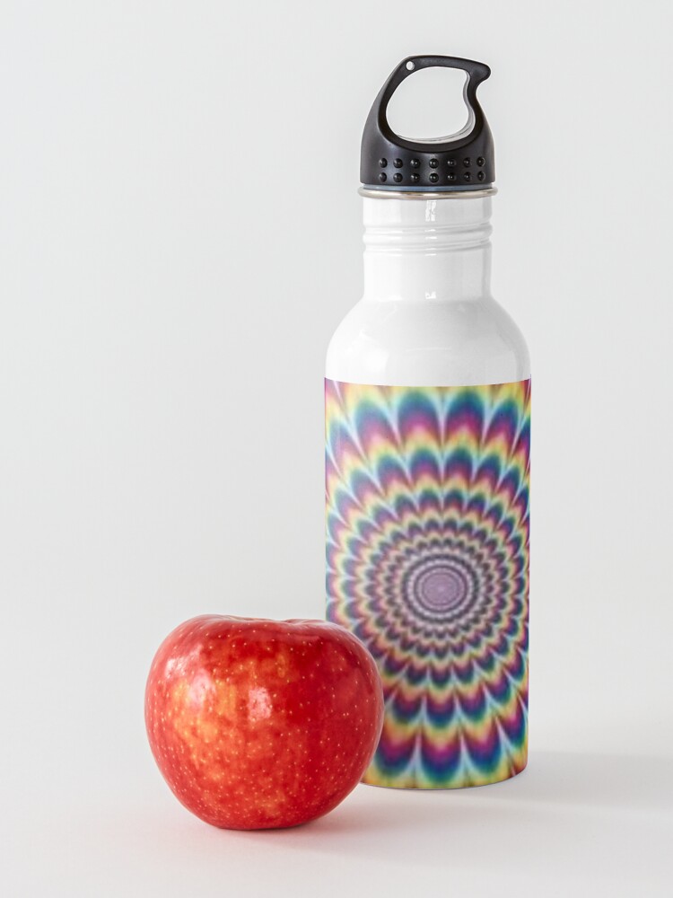 Alternate view of Psychedelic Art Water Bottle