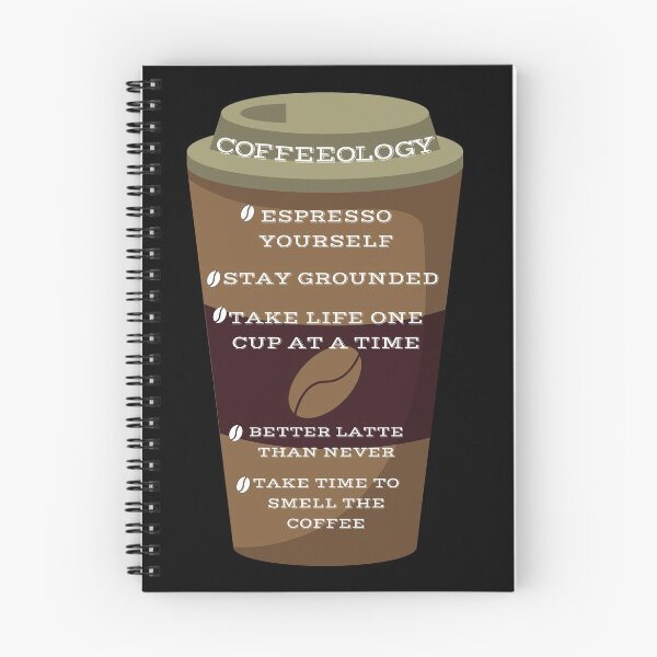 Item preview, Coffeeology/ Espresso Yourself/ Stay Grounded/ Take Life One Of A Cup At A Time/ Better Latte Than Never/ Take Time To Smell The Coffee designed and sold by RivalUnchanined.