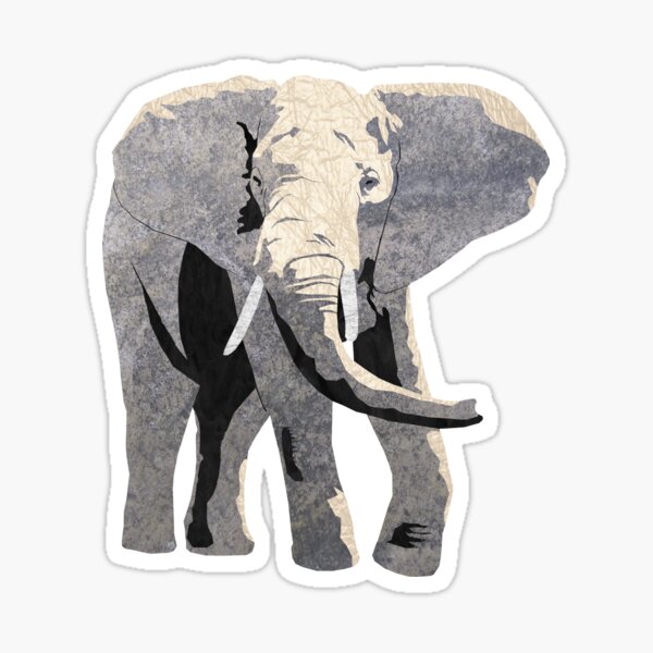 Elephant - Laudea Martin Sticker