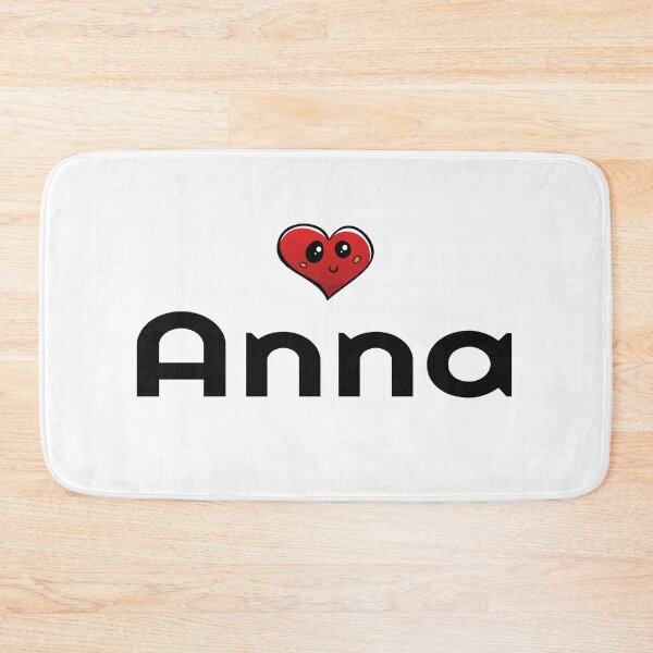 Item preview, Anna Cute Heart My Name Is Anna  designed and sold by ProjectX23.