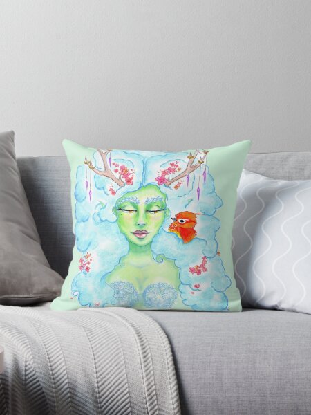 Vista previa del artículo con la obra «Llamada de despertador Dryad», diseñado y vendido por bdoodles.