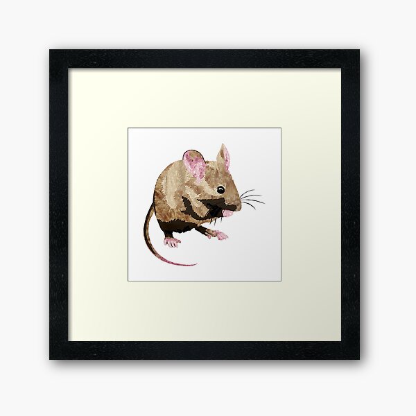Mouse - Laudea Martin Framed Art Print