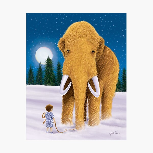 Woolly Mammoth Dream Photographic Print
