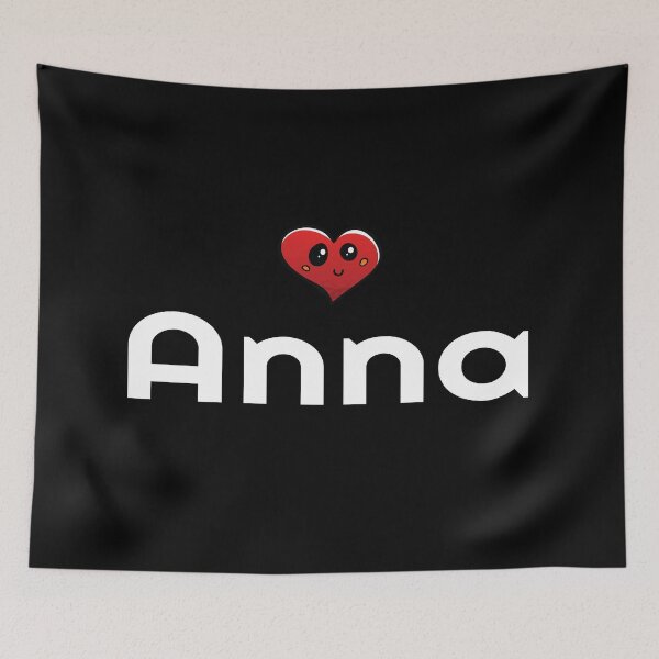 Item preview, Anna Cute Heart My Name Is Anna  designed and sold by ProjectX23.