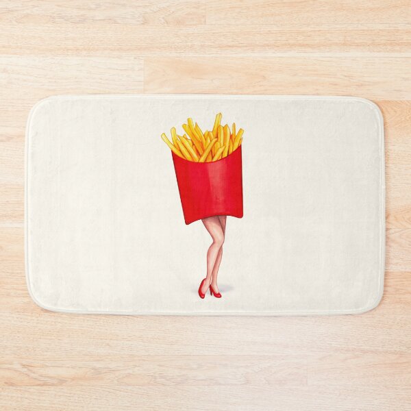 Aperçu de l'œuvre Fries Pin-Up créée et vendue par Kelly Gilleran.