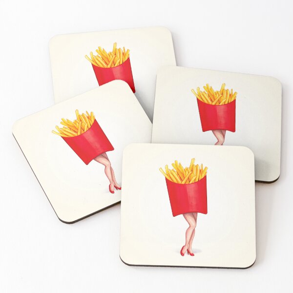 Aperçu de l'œuvre Fries Pin-Up créée et vendue par Kelly Gilleran.