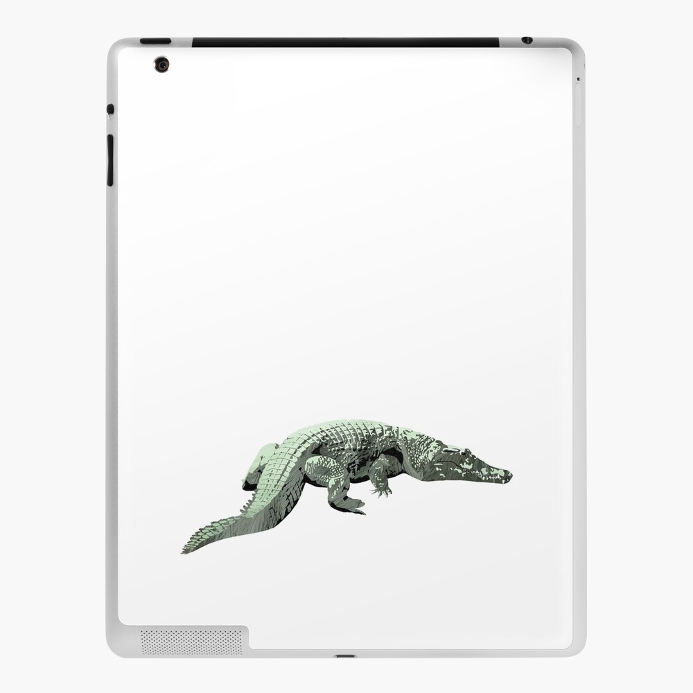 Alligator Leather iPad Mini Case with Dragon