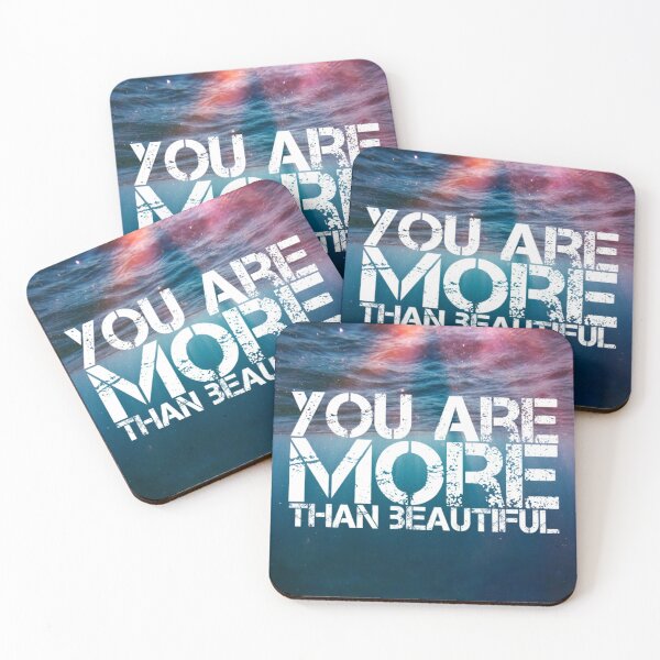 Item preview, “You are more than beautiful” designed and sold by tenderlovingart.