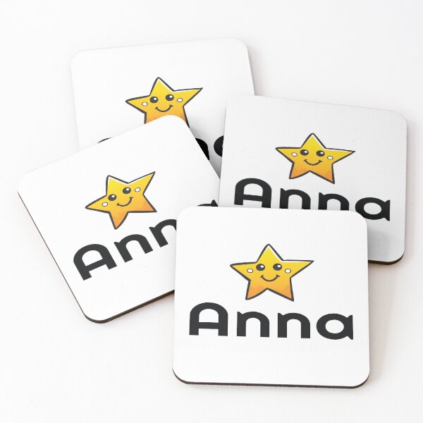Artikelvorschau, Anna Cute Star Mein Name ist Anna entworfen und verkauft von ProjectX23.