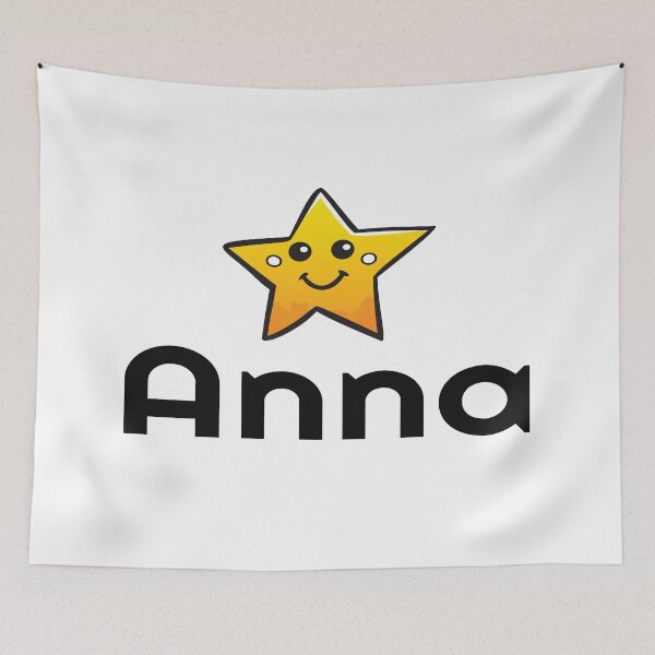 Item preview, Anna Cute Star My Name Is Anna  designed and sold by ProjectX23.
