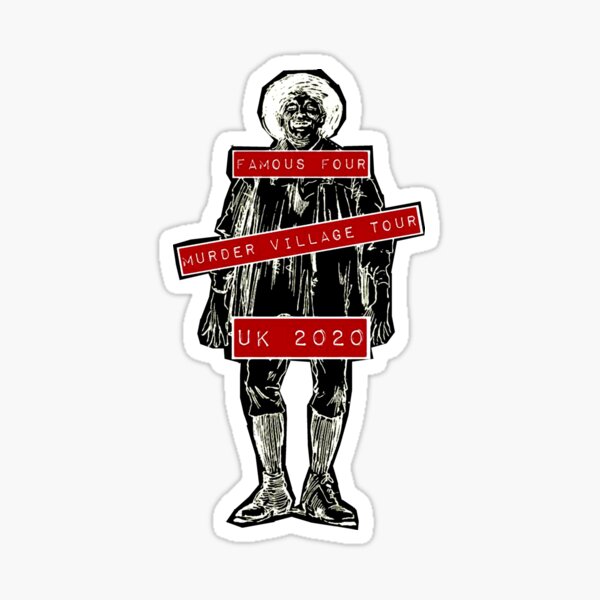 Murder Village tour 2020 Sticker