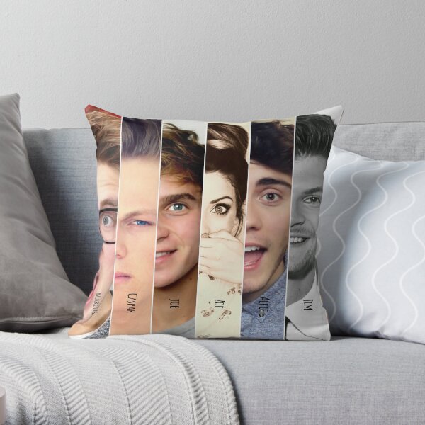 British YouTubers Throw Pillow
