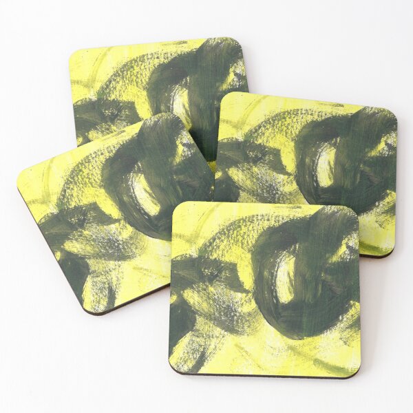 Item preview, Yellow Brushstrokes designed and sold by Morgen Sellier.