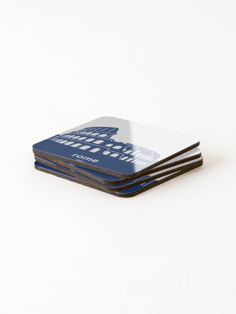 Thumbnail 4 of 5, Coasters (Set of 4), Iconic Rome designed and sold by CPTVDesign.