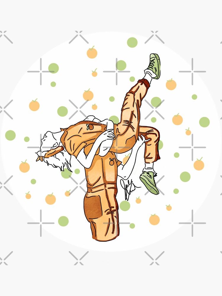 "Clementine Sticker" Sticker for Sale by jadamood Redbubble