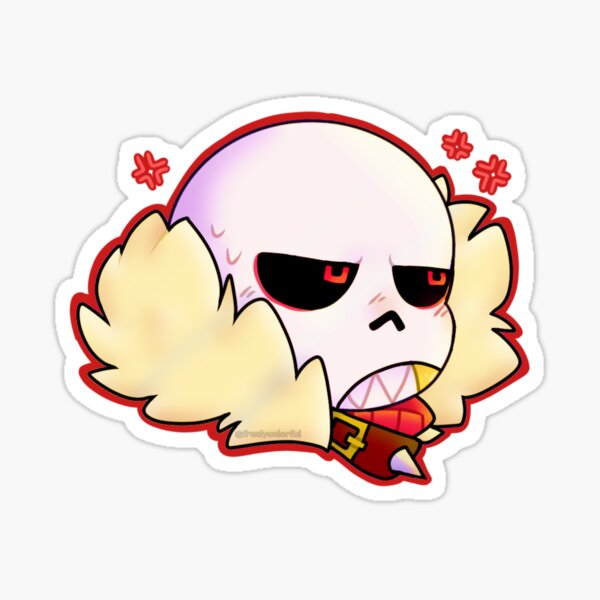 Underfell! Sans Sticker Bumper Sticker Vinyl Decal 5 