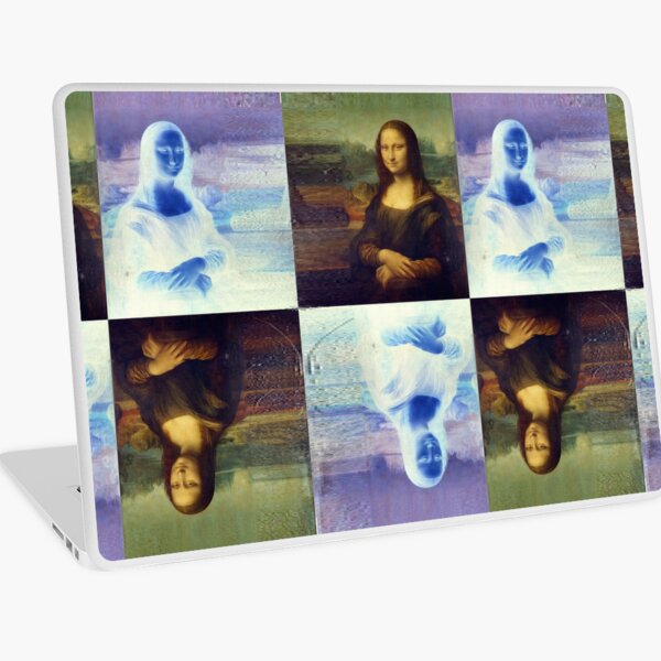 Mona Lisa and the Multiplicity of Worlds Laptop Skin