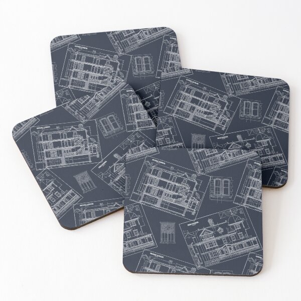 Item preview, All-Over Blueprints designed and sold by LochNestFarm.