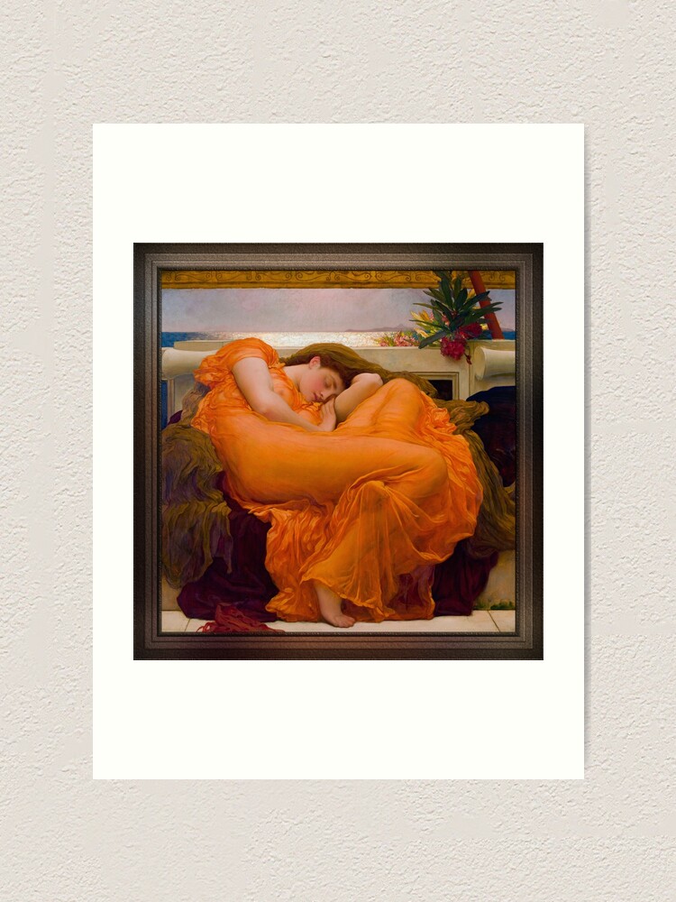 "Flaming June by Frederic Leighton Old Masters Fine Art
