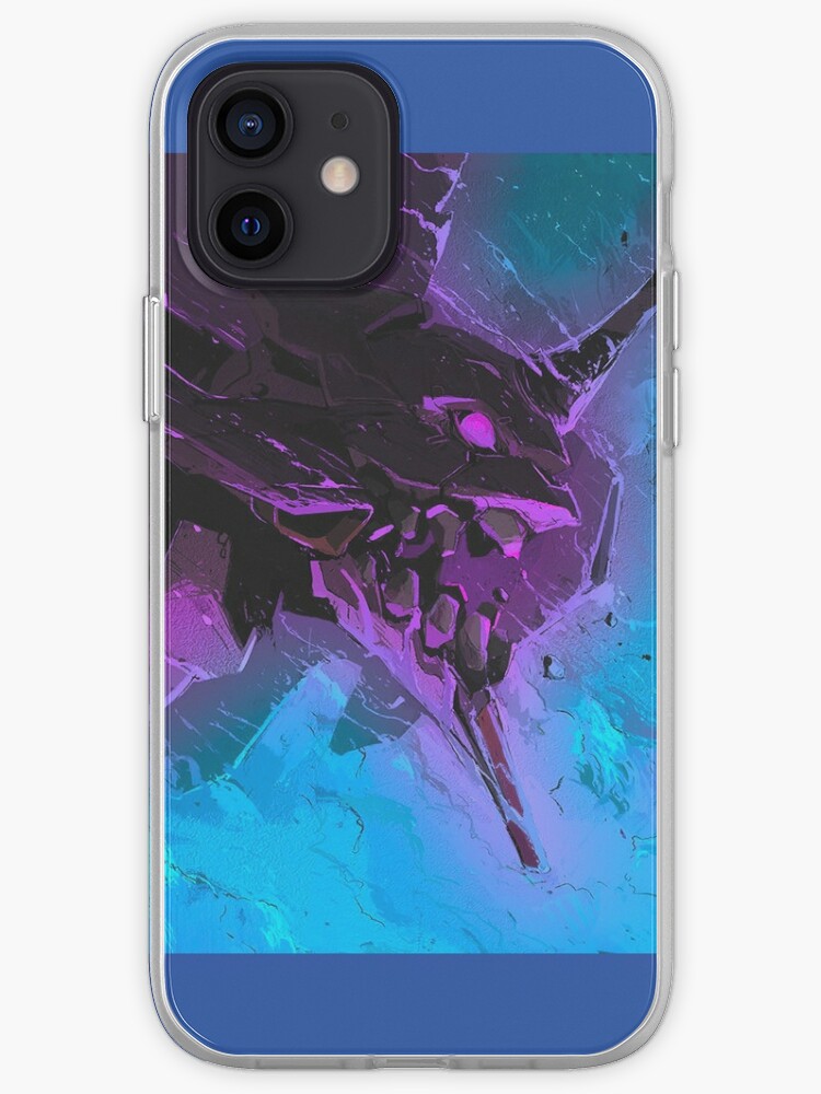 Funda Y Vinilo Para Iphone Neon Genesis Evangelion E V A 0 1 De Riilred Redbubble