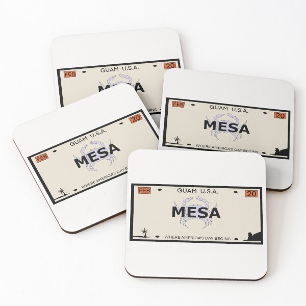 Item preview, Guam Vanity Plate "MESA" designed and sold by joeymesa70.