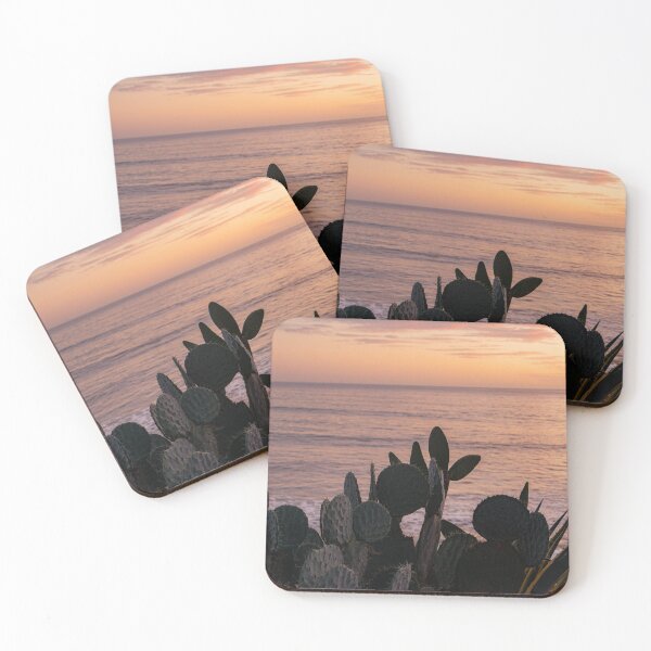 Item preview, desert cactus - ocean sunset designed and sold by beenplanted.