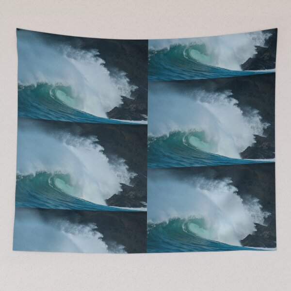 Item preview, Huge Curling Wave Pacific Ocean designed and sold by Steven Holt.