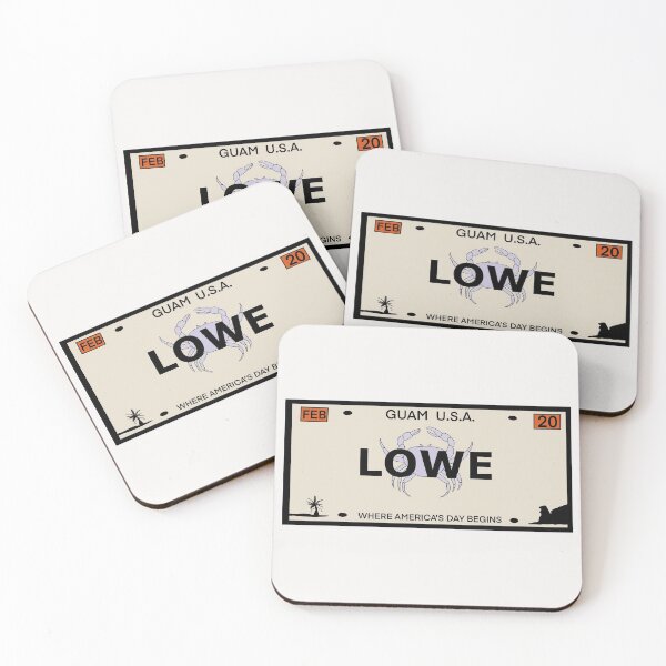 Item preview, Guam Vanity Plate "LOWE" designed and sold by joeymesa70.