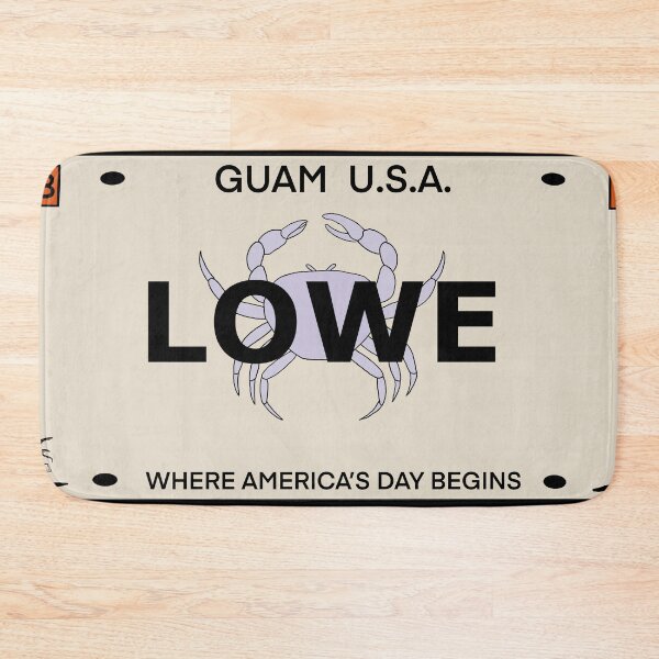 Item preview, Guam Vanity Plate "LOWE" designed and sold by joeymesa70.