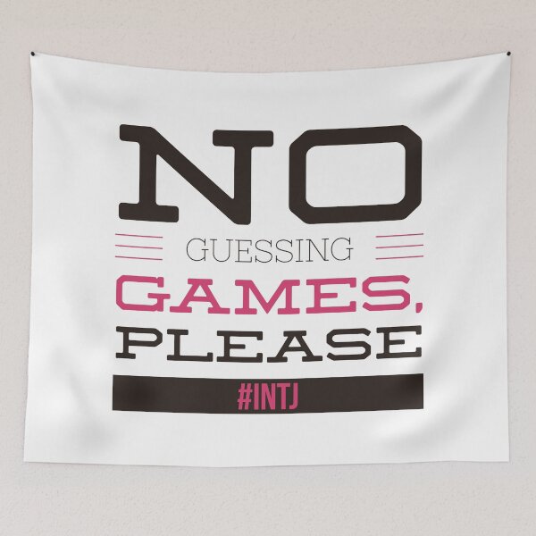 Item preview, INTJ No Guessing Games Please designed and sold by ojdart.