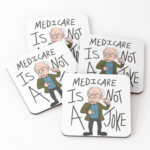 Item preview, MEDICARE FOR ALL IS NOT A JOKE designed and sold by JulieGreiner.