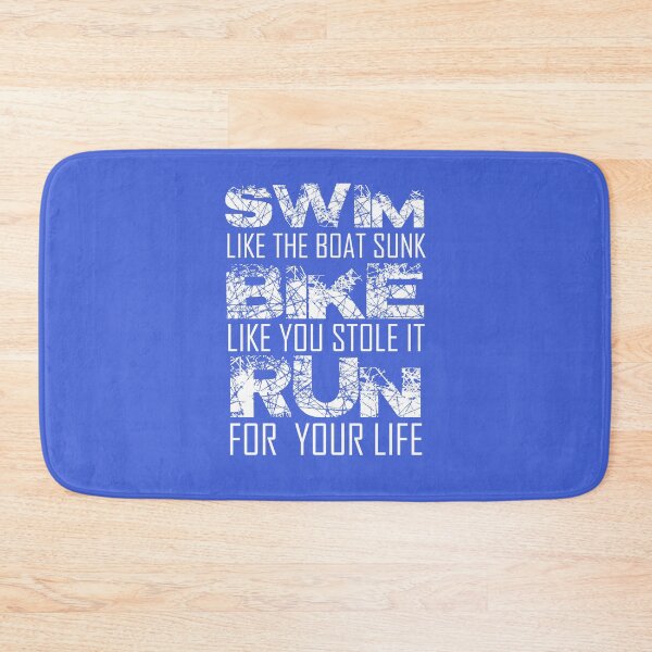 Item preview, Triathlon - Swim, Bike, Run, Funny Triathlete designed and sold by overstyle.
