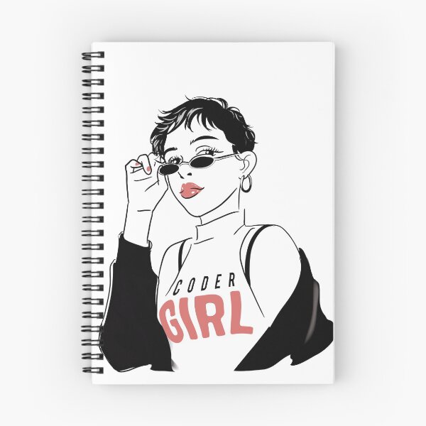 Item preview, IT Shirt Coder Girl designed and sold by avogel.
