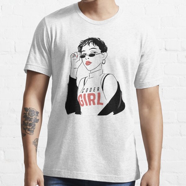IT Shirt Coder Girl Essential T-Shirt