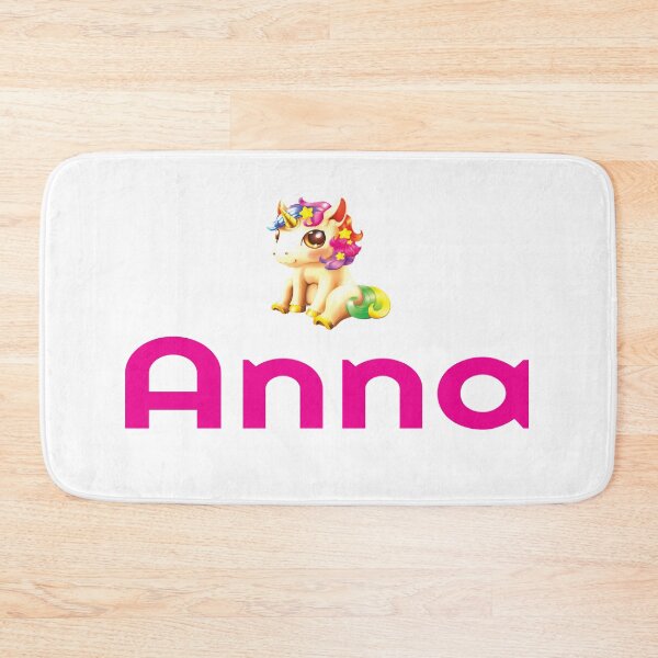 Item preview, Anna Cute Unicorn My Name Is Anna  designed and sold by ProjectX23.