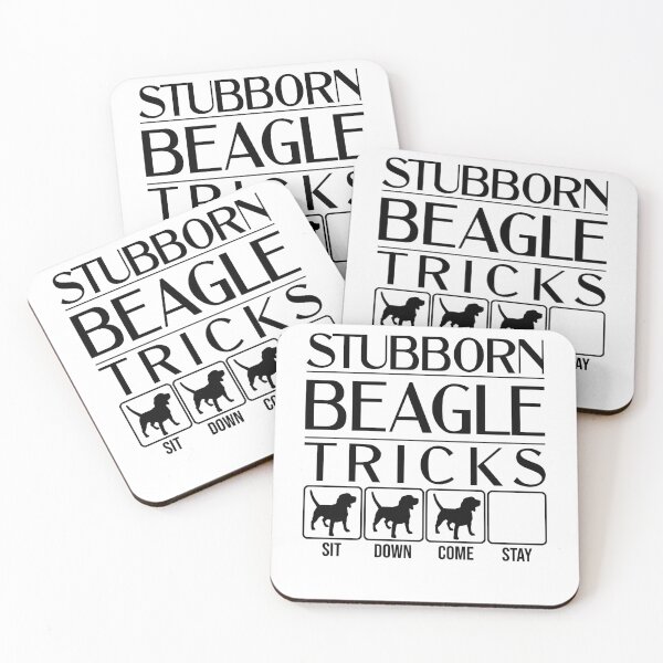 Item preview, Funny Beagle Design: Stubborn Beagle Tricks / Stubborn Dog Tricks, funny gift idea designed and sold by HEJAshirts.