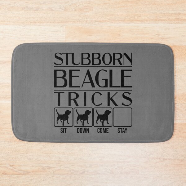 Item preview, Funny Beagle Design: Stubborn Beagle Tricks / Stubborn Dog Tricks, funny gift idea designed and sold by HEJAshirts.