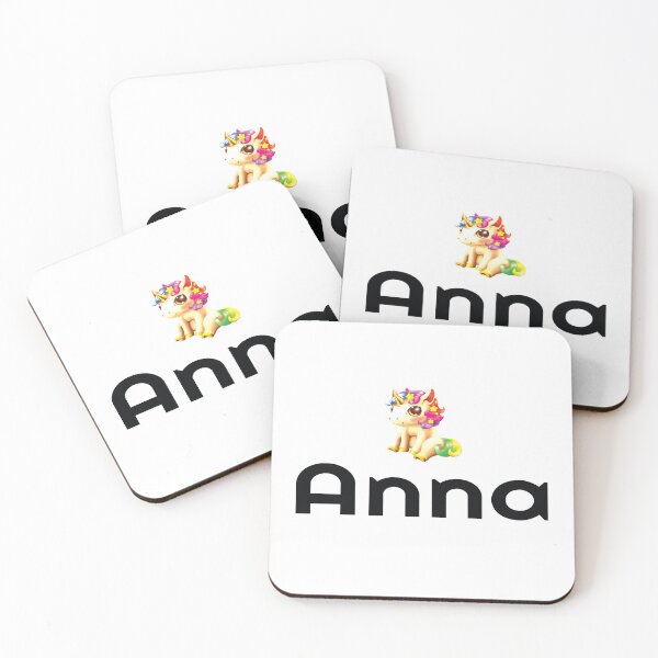 Artikelvorschau, Anna süßes Einhorn Mein Name ist Anna entworfen und verkauft von ProjectX23.