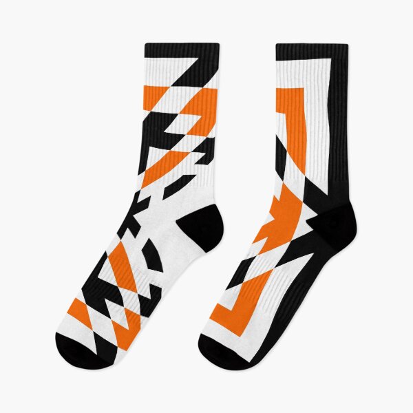 Item preview, Jet Black & Fiery Orange designed and sold by EARNESTDESIGNS.
