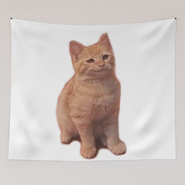 Item preview, Skeptical Meme Cat with a Funny Face designed and sold by BigSales4U.