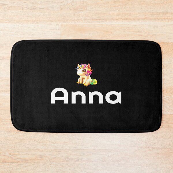 Item preview, Anna Cute Unicorn My Name Is Anna  designed and sold by ProjectX23.