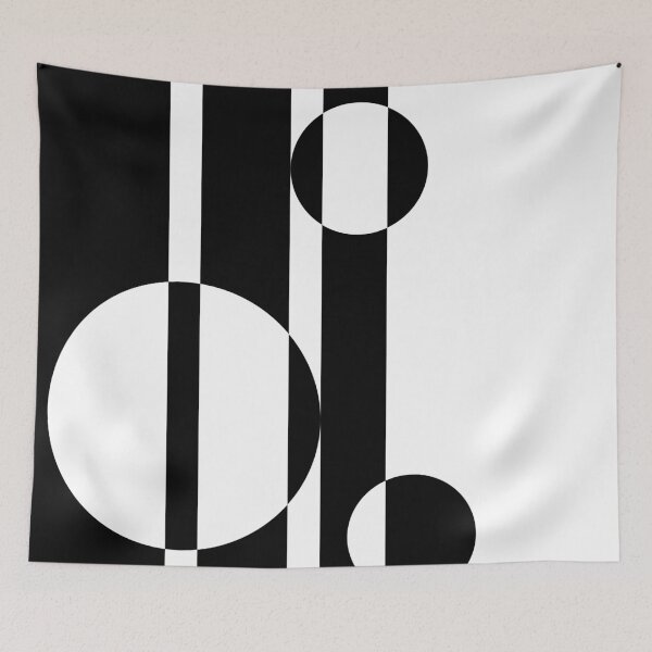 Item preview, Retro Sixties Black and White Op Art designed and sold by ArtformDesigns.