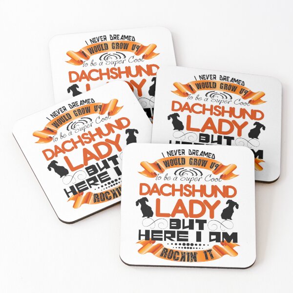 Item preview, Rockin Dachshund Lady designed and sold by StubbornWiener.