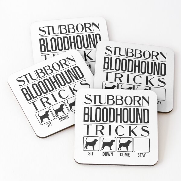 Item preview, Funny Bloodhound Design: Stubborn Bloodhound Tricks / Stubborn Dog Tricks, funny gift idea designed and sold by HEJAshirts.
