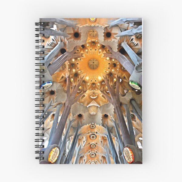 Item preview, Looking upwards in the Sagrada Familia designed and sold by Hercules Milas.