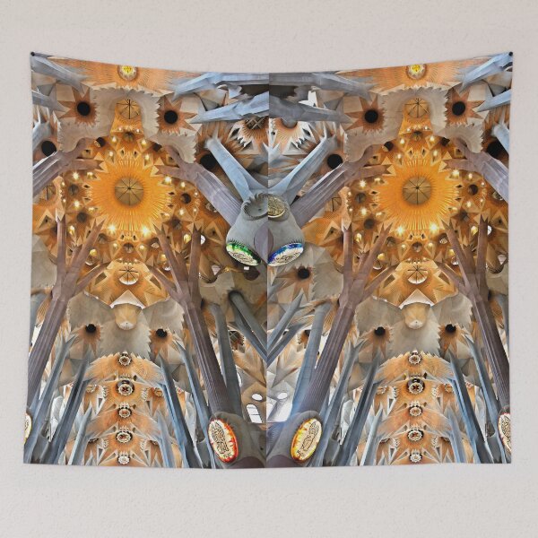 Item preview, Looking upwards in the Sagrada Familia designed and sold by Hercules Milas.