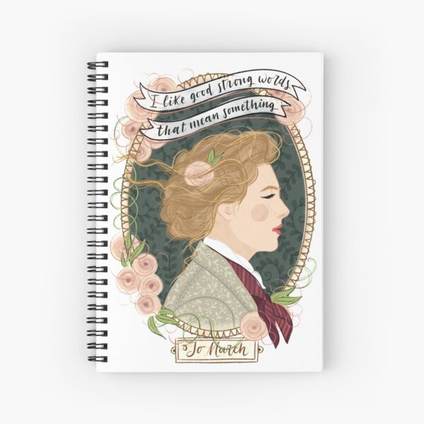 Artikel-Vorschau von Little Women Potraits: Botanische Illustration von Jo March, designt und verkauft von uellaaa.