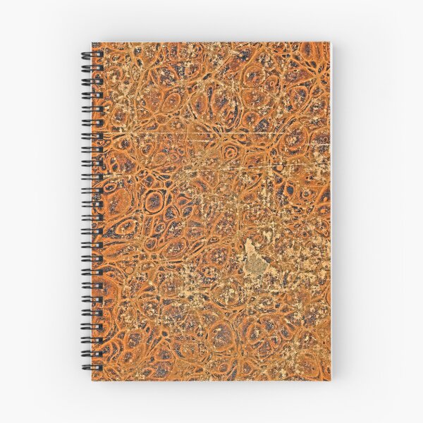 Item preview, Antique Worn Marbleized Paper / Orange & Brown designed and sold by FuzzyHoney.