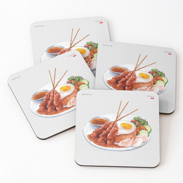 Item preview, INDONESIAN FOOD - Nasi Goreng (Fried Rice) designed and sold by UbeeStore.